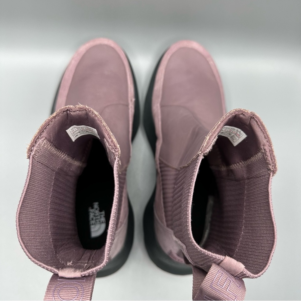The North Face Knit Platform Leather Boots - Picture 7 of 10